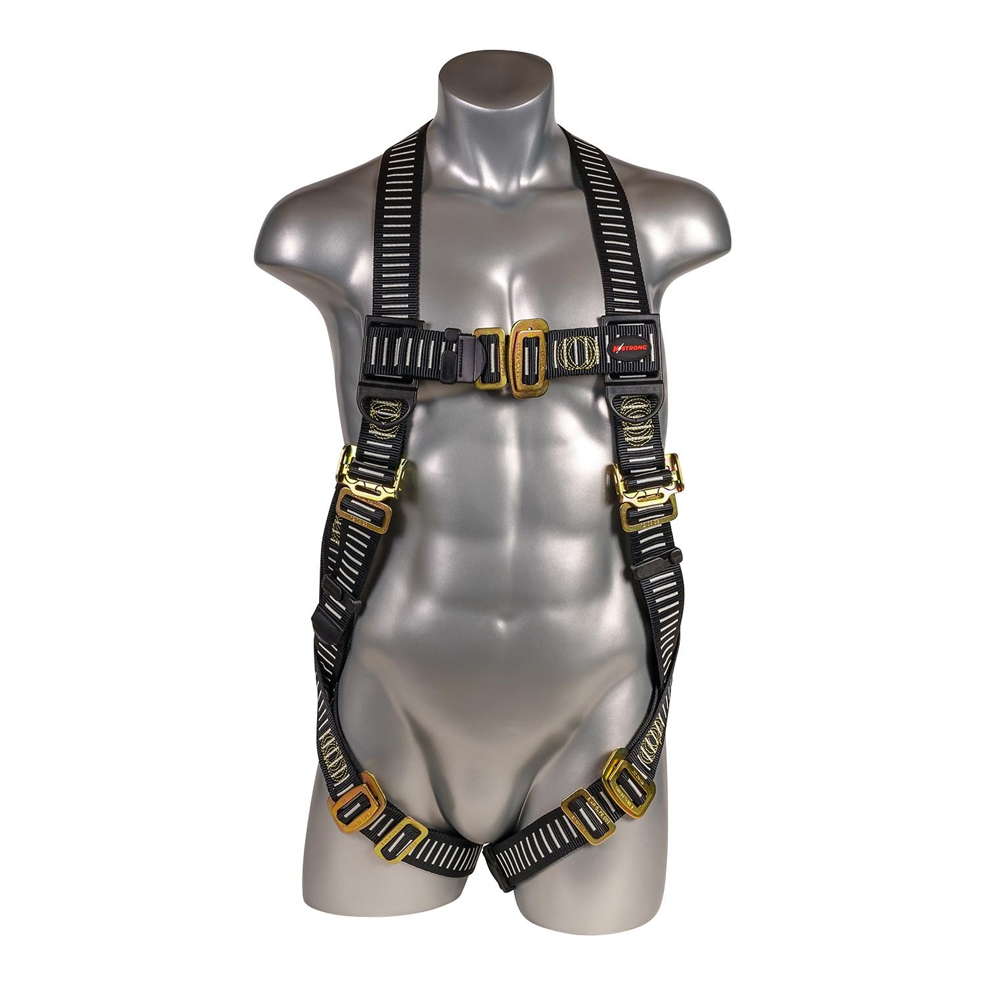 KStrong Kapture Element Welding Harness — Dorsal D-Ring, Flame Retardant, Kevlar Stitching, Mating Buckle Chest and Legs, Model# UFH19902PFR-M-L